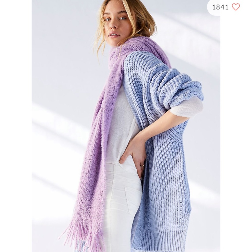 Whisper Fringe Blanket scarf 🧣
